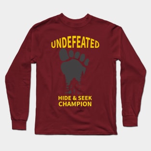 Undefeated Hide & Seek Champion Long Sleeve T-Shirt